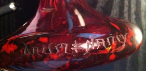 Daum vase - udsnit
